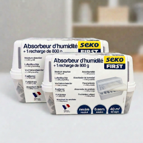 Lot de 2 absorbeurs Large Seko First 800 g.