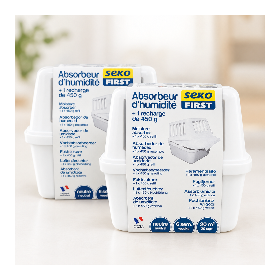 Lot de 2 absorbeurs medium Seko First 450 g.