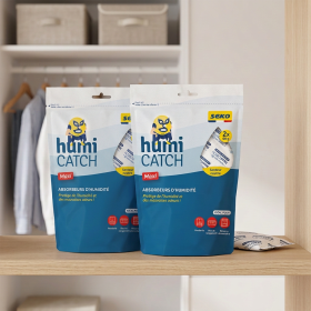 Lot de 2 sachets HumiCatch Maxi 2 x 80g senteur...