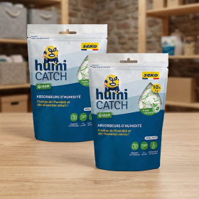 Lot de 2 sachets HumiCatch Green 10 x 5 g.