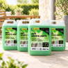 Lot de 4 bidons anti-dépôts verts 5L