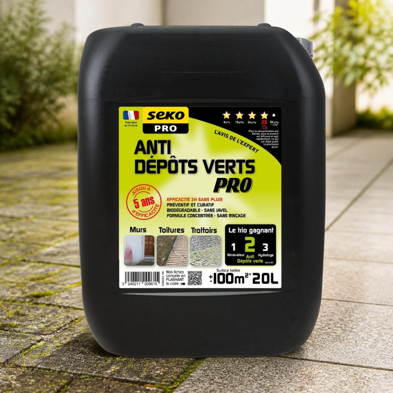 Anti-dépôts verts SEKO PRO - 20 Litres